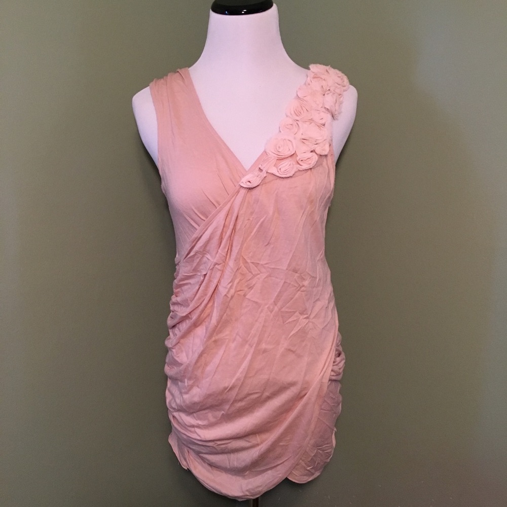 ANTHROPOLOGIE Rosette Tank Top - Picture 1 of 5